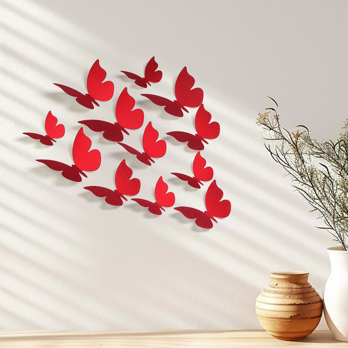 Mariposas Adhesivas Decorativas al Mayoreo - Láminas de Vinil con Corte Laser en Colores Pastel (Macarons) - Para Decoración de Pared, Eventos y Escaparatismo - Mín. 500 pzas