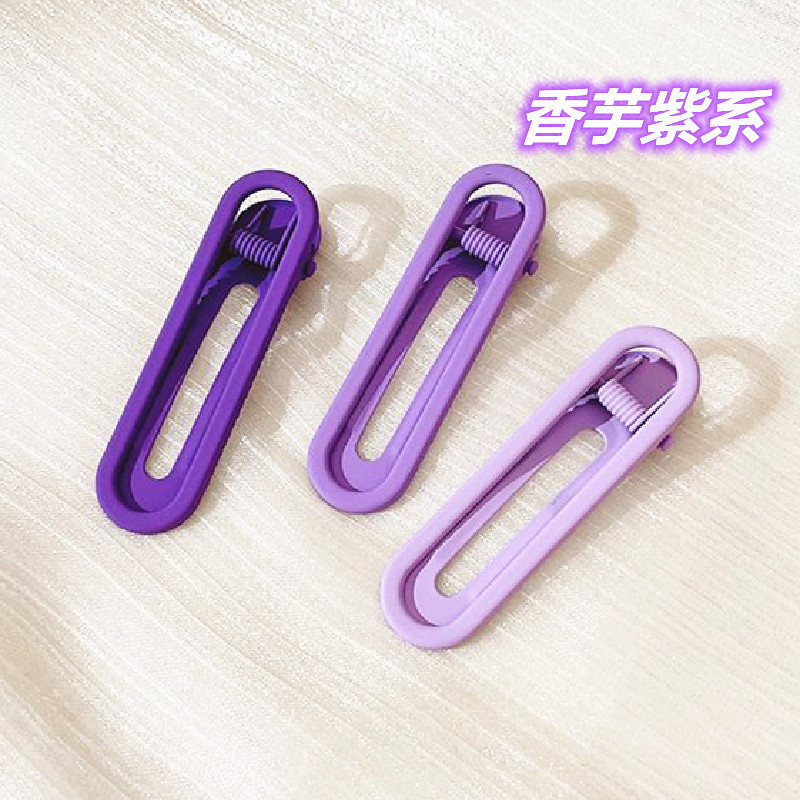 Pinzas de Pato en Colores Pastel - Broches Laterales con Acabado en Esmalte 