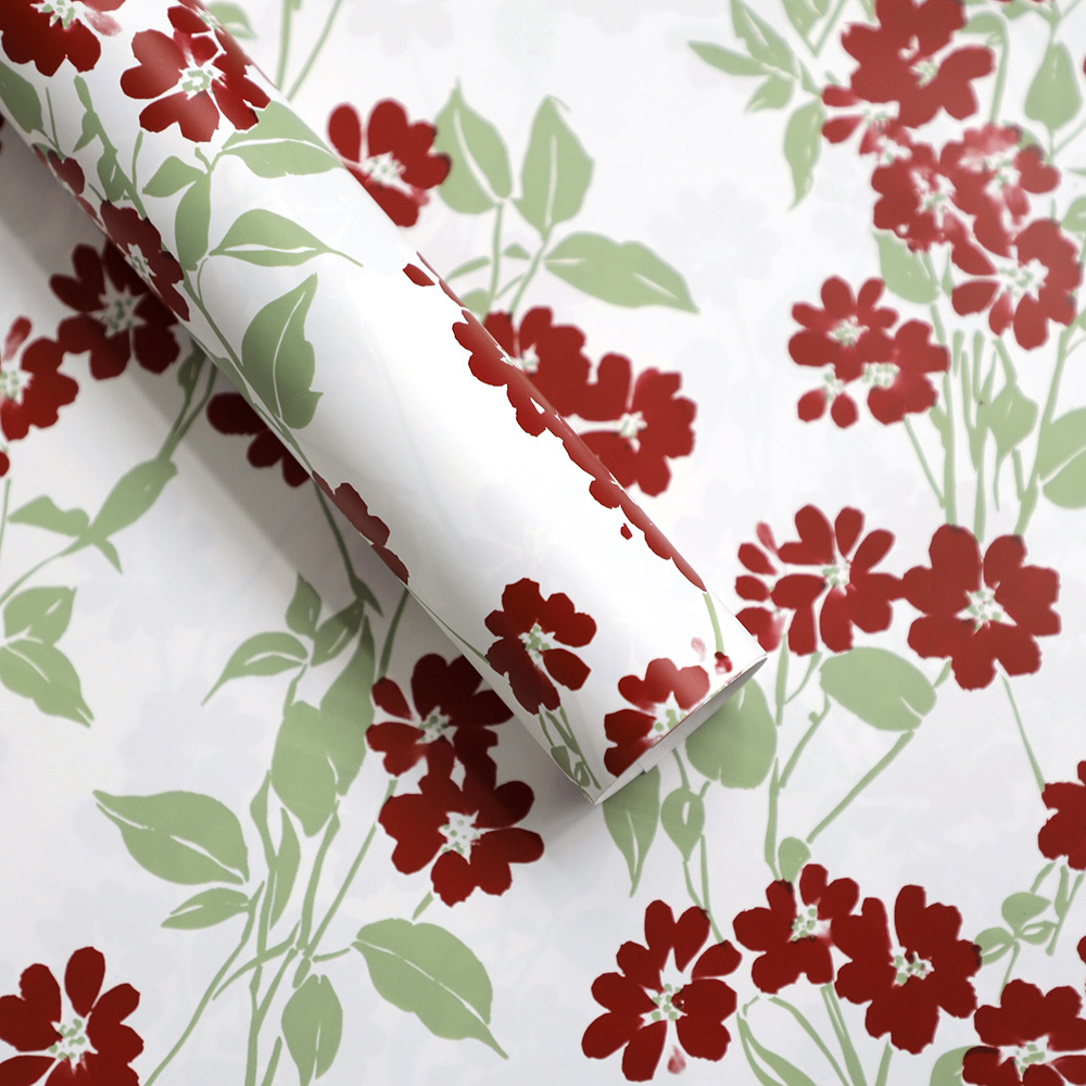 Papel para Envolver Flores con Estampado de Flores Densas 'Floral Cluster' - Film Impermeable Extra Grueso - Diseño de Moda para Florerías - Venta al por Mayor (Mín. 100 Unidades)