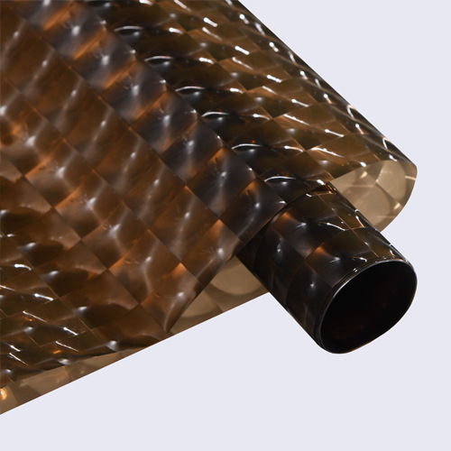 Papel para Flores 'Cubo de Hielo' con Efecto Ojo de Gato Iridiscente - Superficie Fría y Brillante para 520 y San Valentín - Material Impermeable de Lujo para Floristerías - Venta al por Mayor