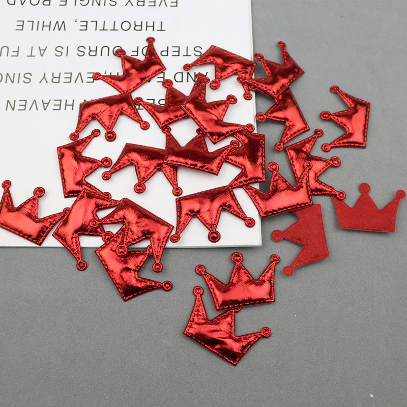 Corazones, Estrellas y Coronas Brillantes con Estampado - Kit de Componentes para Fabricación de Accesorios Infantiles - Proveedor Mayorista 