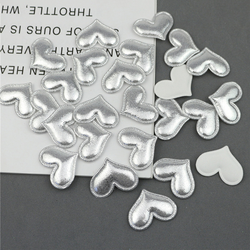 Coronas, Corazones y Estrellas de Pana Brillante con Estampado - Set de Componentes para Fabricación de Accesorios de Pelo y Ropa - Proveedor Mayorista 