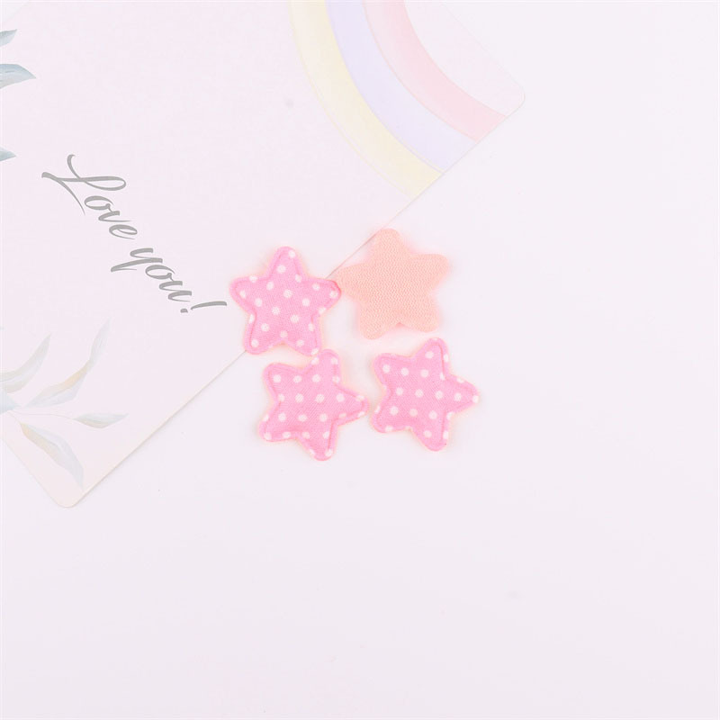 Estrellas de Puntos de 2.5cm - Componentes para Fabricación de Accesorios de Pelo, Ropa, Juguetes y Manualidades - Proveedor Mayorista