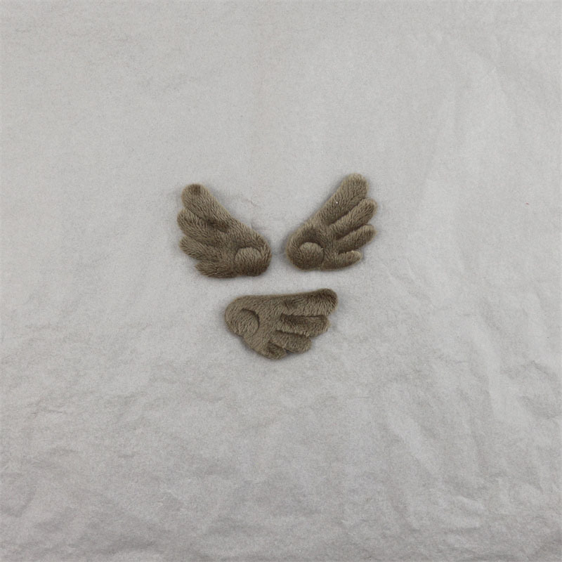 Alas de Ángel de Felpa Doble Cara de 4cm - Componentes para Fabricación de Accesorios de Pelo, Ropa y Manualidades - Proveedor Mayorista