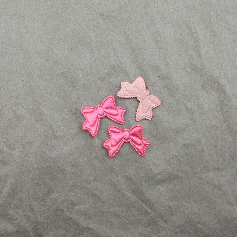 Moños de Satén de 3cm para Muñecas - Componentes para Fabricación de Accesorios de Pelo, Ropa de Muñecas y Manualidades - Proveedor Mayorista