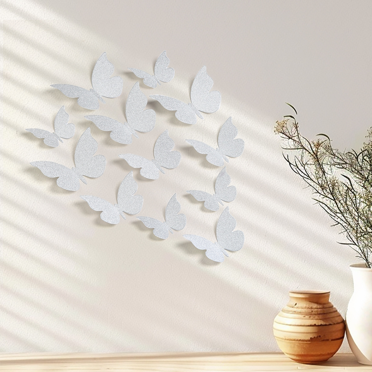 Mariposas Adhesivas Decorativas al Mayoreo - Láminas de Vinil con Corte Laser en Colores Pastel (Macarons) - Para Decoración de Pared, Eventos y Escaparatismo - Mín. 500 pzas