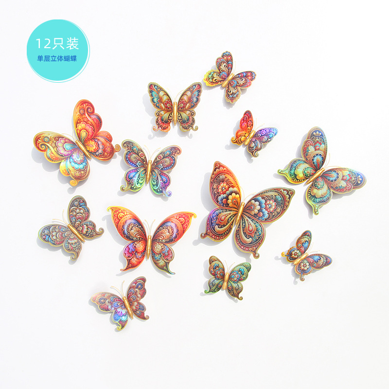 Mariposas Magnéticas 3D Ultra Realistas - Imán Fuerte para Nevera y Superficies Metálicas - Decoración Moderna para Hogar y Oficina - Ideal para Vendedores de Amazon y Mayoreo