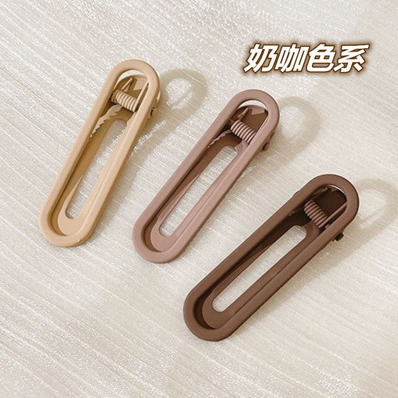 Pinzas de Pato en Colores Pastel - Broches Laterales con Acabado en Esmalte 