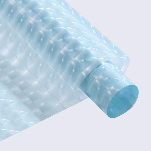 Papel para Flores 'Cubo de Hielo' con Efecto Ojo de Gato Iridiscente - Superficie Fría y Brillante para 520 y San Valentín - Material Impermeable de Lujo para Floristerías - Venta al por Mayor