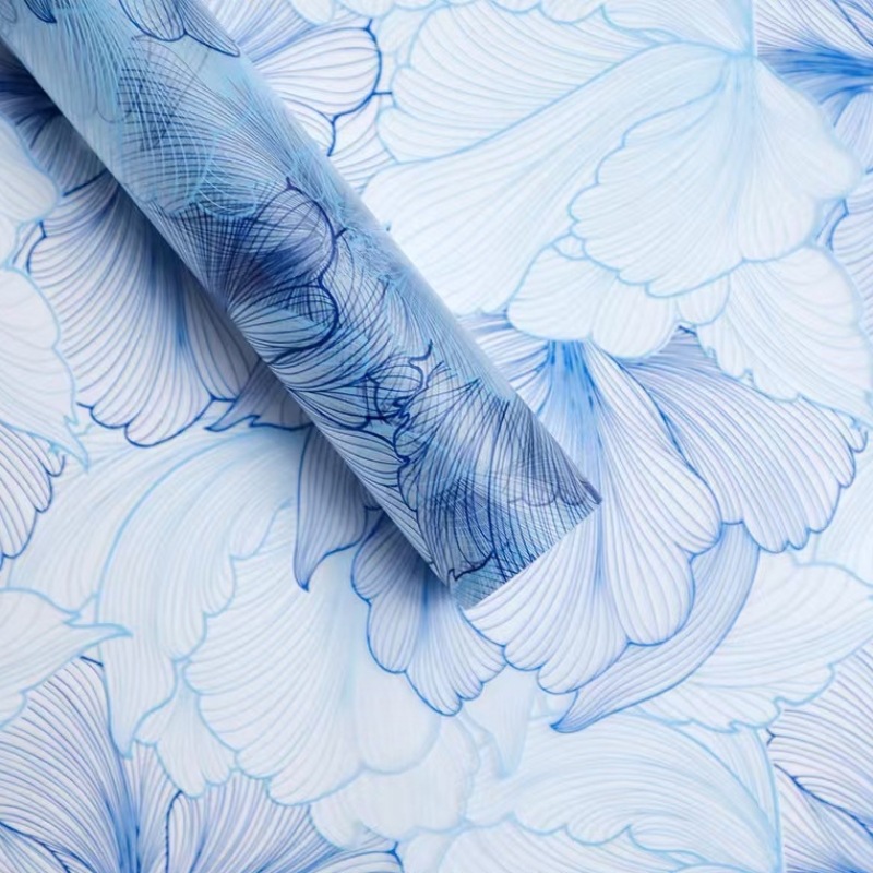 Papel para Flores con Diseño Holográfico/Láser - Efecto Brillante y Atmosférico para San Valentín - Ideal para Crear Bouquets de Impacto - Venta al por Mayor para Florerías