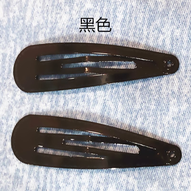 Lata de 12 Broches BB Macaron de 5CM - Pinzas en Forma de Lágrima con Esmalte Premium