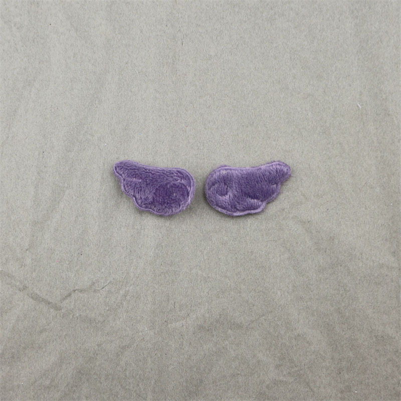 Alas de Felpa Doble Cara de 3cm - Componentes para Fabricación de Accesorios de Pelo, Ropa y Juguetes - Proveedor Mayorista