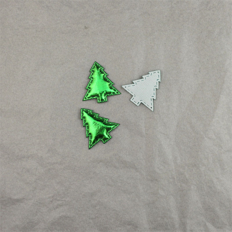 Árboles de Navidad Verdes para Manualidades - Componentes para Fabricación de Accesorios de Pelo, Gorros, Regalos y Decoración Navideña - Proveedor Mayorista