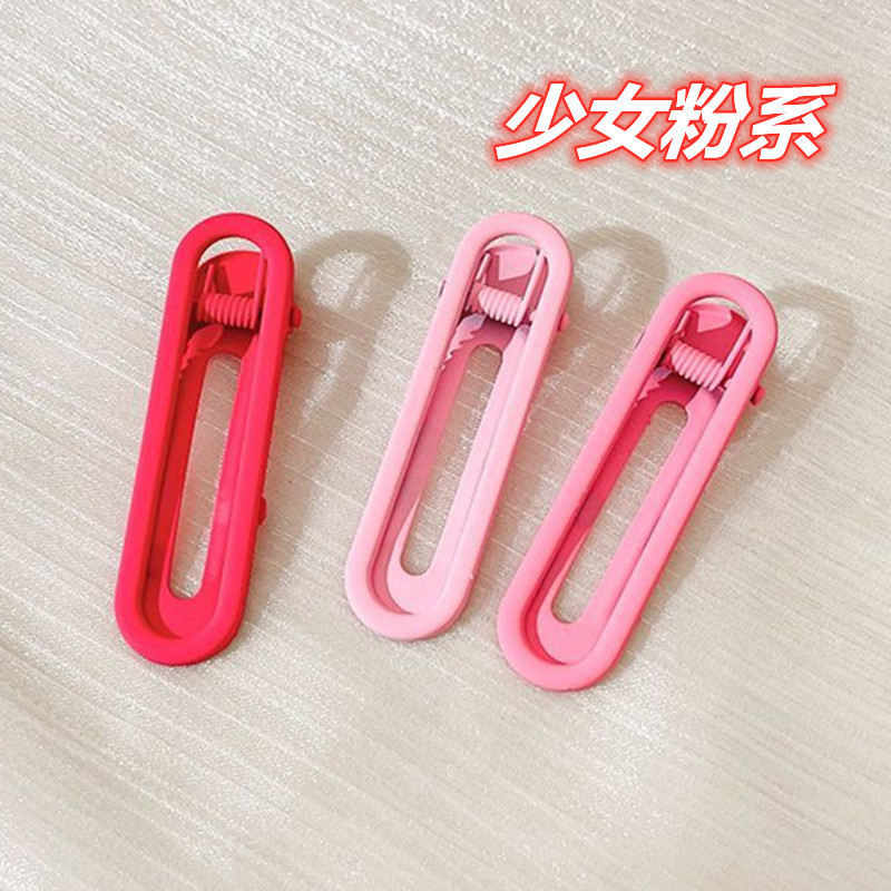 Pinzas de Pato en Colores Pastel - Broches Laterales con Acabado en Esmalte 