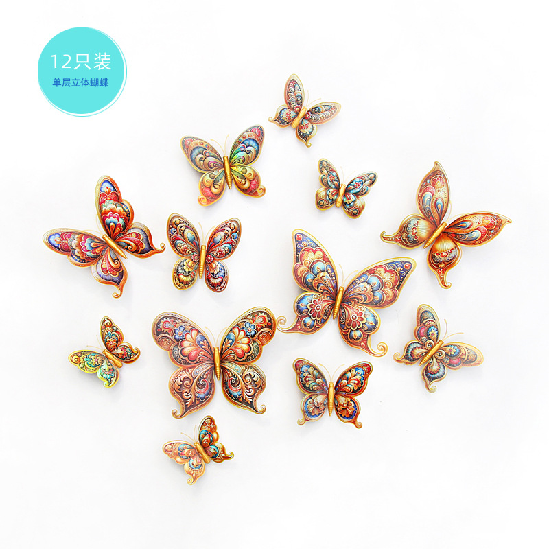 Mariposas Magnéticas 3D Ultra Realistas - Imán Fuerte para Nevera y Superficies Metálicas - Decoración Moderna para Hogar y Oficina - Ideal para Vendedores de Amazon y Mayoreo