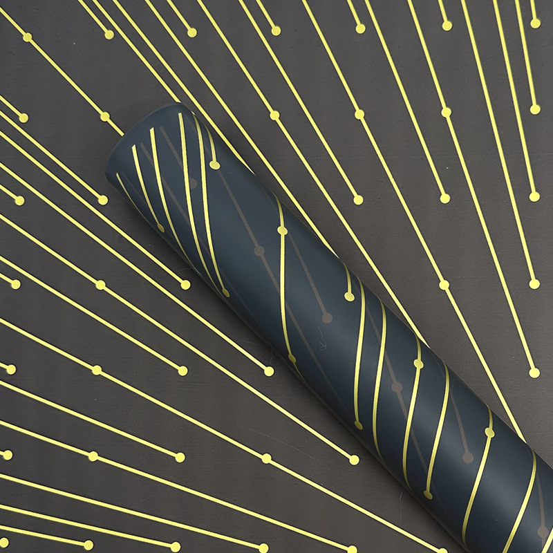 Papel para Flores 'Punto de Partida del Amor' - Estilo Coreano Moderno para Qixi (San Valentín Chino) - Acabado de Lujo Impermeable para Floristerías - Venta al por Mayor