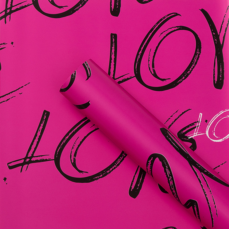 Papel para Flores de Exportación - Nuevo Diseño 2024 - Estilo Europeo Elegante (Tipo Ouya) Impermeable con Estampado - Venta al por Mayor para Distribuidores