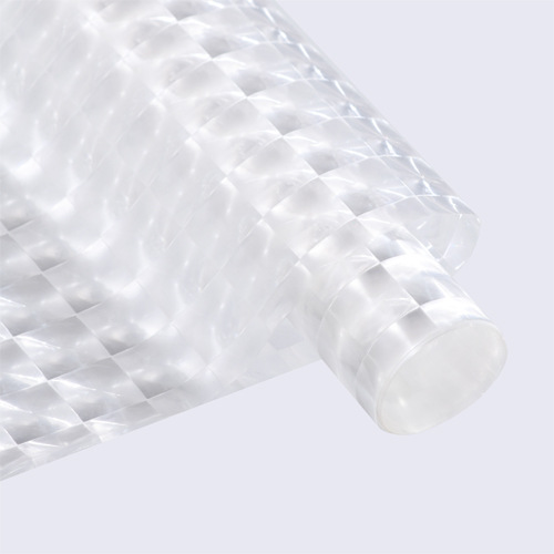 Papel para Flores 'Cubo de Hielo' con Efecto Ojo de Gato Iridiscente - Superficie Fría y Brillante para 520 y San Valentín - Material Impermeable de Lujo para Floristerías - Venta al por Mayor