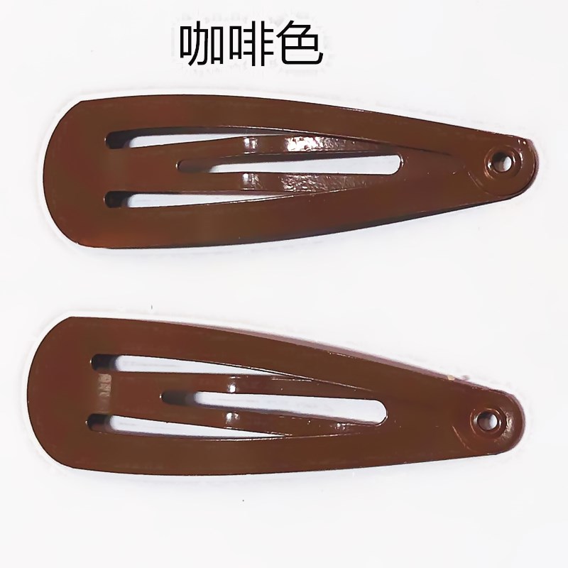 Lata de 12 Broches BB Macaron de 5CM - Pinzas en Forma de Lágrima con Esmalte Premium