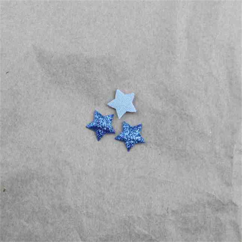 Estrellas Brillantes de 1.3cm con Estampado - Componentes para Fabricación de Accesorios de Pelo, Ropa de Muñecas y Manualidades - Proveedor Mayorista
