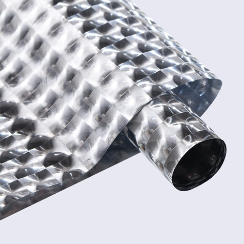 Papel para Flores 'Cubo de Hielo' con Efecto Ojo de Gato Iridiscente - Superficie Fría y Brillante para 520 y San Valentín - Material Impermeable de Lujo para Floristerías - Venta al por Mayor