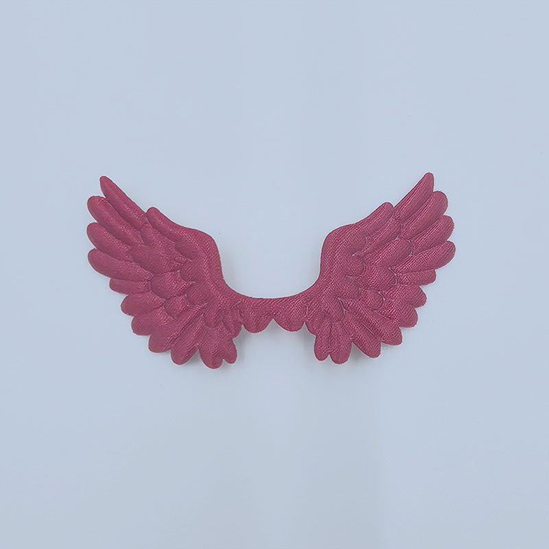 Alas de Ángel de Satén con Estampado por Ultrasonido - Componentes para Decoración de Pasteles, Fabricación de Accesorios, Ropa y Juguetes - Proveedor Mayorista 