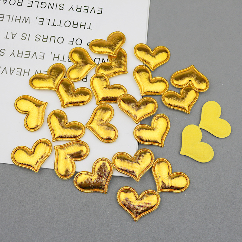 Corazones, Estrellas y Coronas Brillantes con Estampado - Kit de Componentes para Fabricación de Accesorios Infantiles - Proveedor Mayorista 