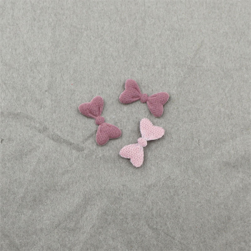 Moños de Tela Aterciopelada de 1.5cm - Componentes de Precisión para Fabricación de Accesorios de Pelo, Ropa, Calzado y Manualidades - Proveedor Mayorista 