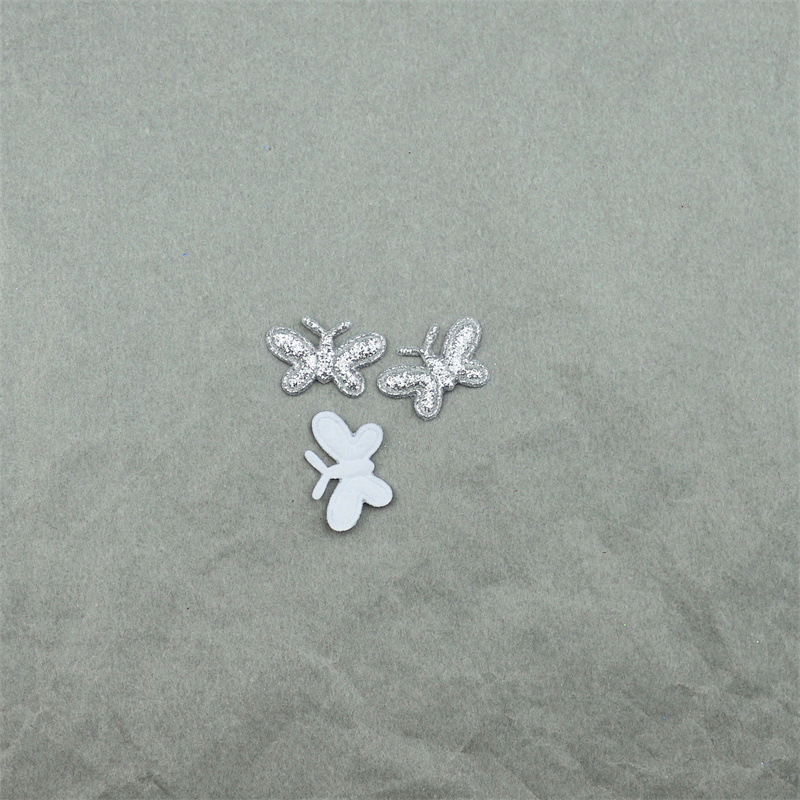 Mariposas Brillantes de Colores con Purpurina - Componentes para Fabricación de Accesorios de Pelo, Juguetes y Manualidades - Proveedor Mayorista