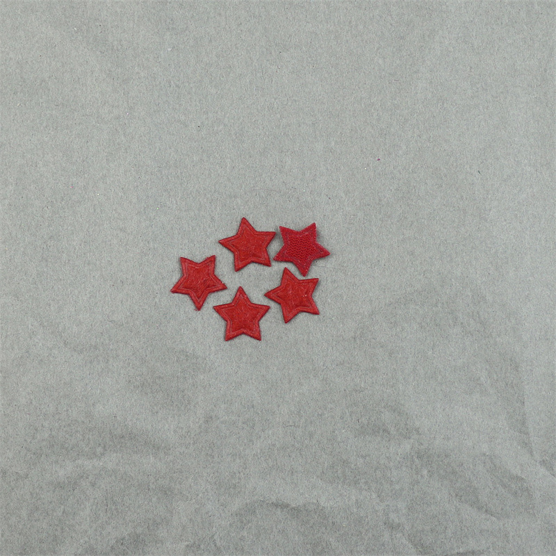 Estrellas Mini de Fieltro de 1.3cm con Estampado - Componentes para Fabricación de Accesorios de Pelo, Manualidades y Decoración - Proveedor Mayorista