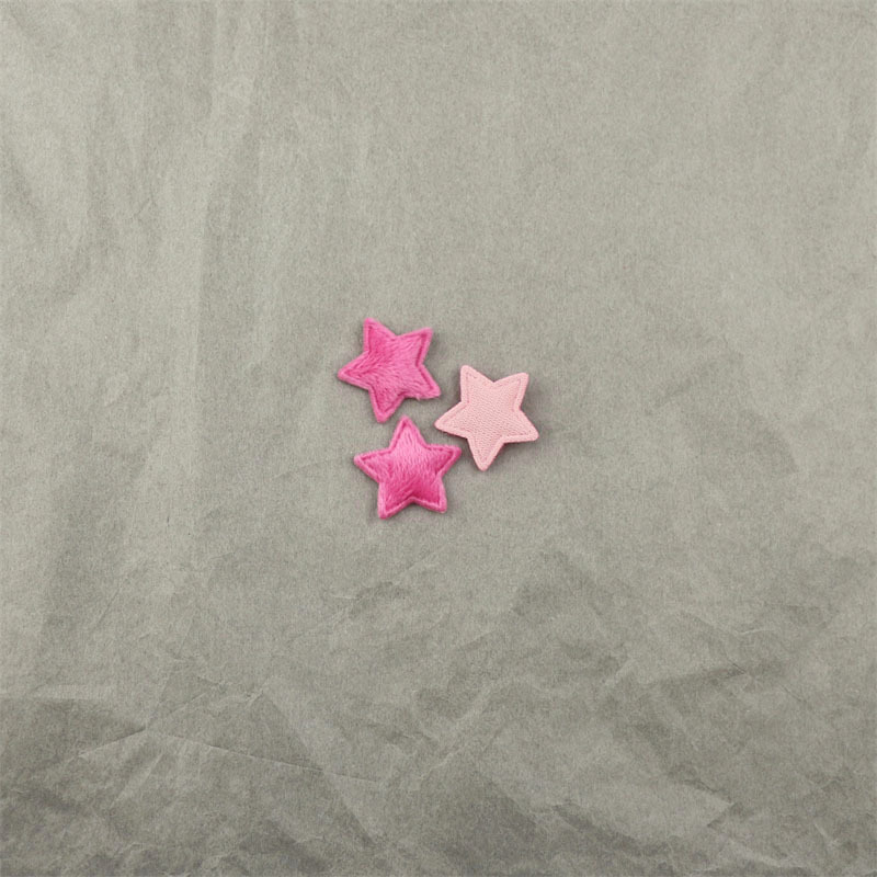 Estrellas de Felpa de 2.5cm para Muñecas - Componentes para Fabricación de Accesorios de Pelo, Ropa y Manualidades - Proveedor Mayorista