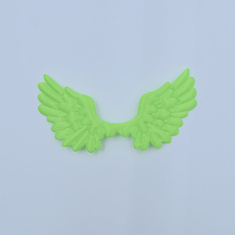 Alas de Ángel de Satén con Estampado por Ultrasonido - Componentes para Decoración de Pasteles, Fabricación de Accesorios, Ropa y Juguetes - Proveedor Mayorista 