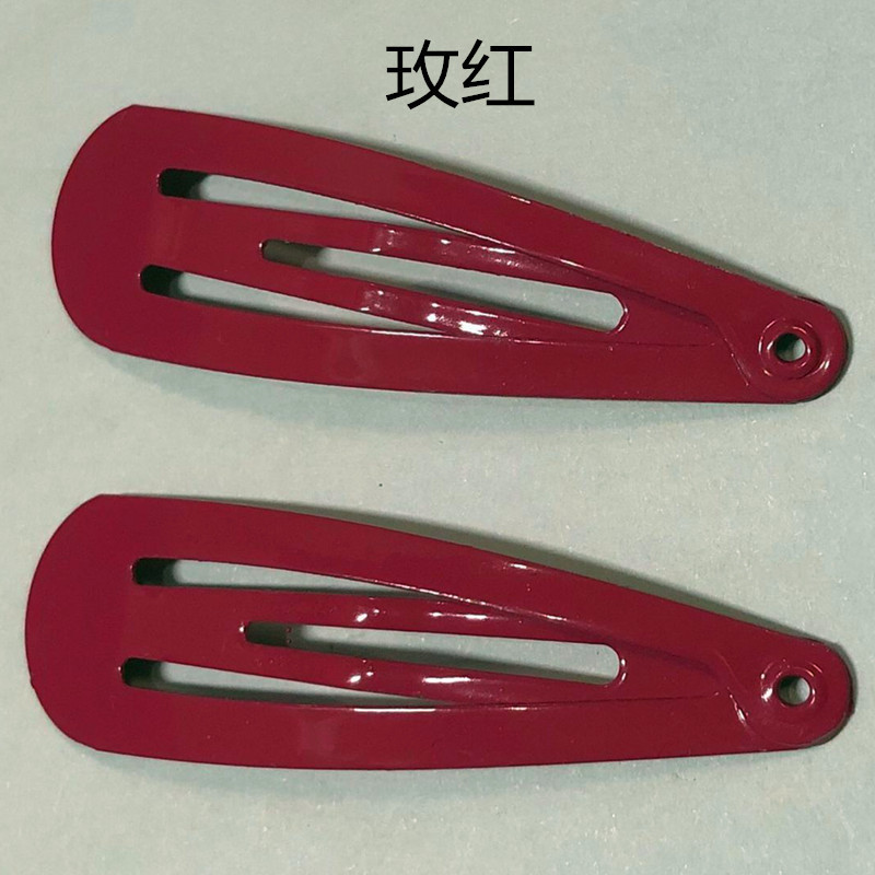 Lata de 12 Broches BB Macaron de 5CM - Pinzas en Forma de Lágrima con Esmalte Premium