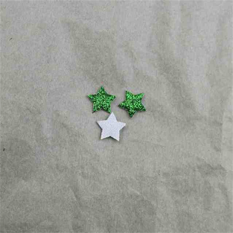Estrellas Brillantes de 1.3cm con Estampado - Componentes para Fabricación de Accesorios de Pelo, Ropa de Muñecas y Manualidades - Proveedor Mayorista
