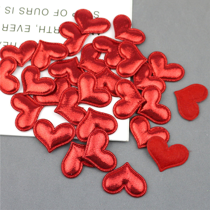 Coronas, Corazones y Estrellas de Pana Brillante con Estampado - Set de Componentes para Fabricación de Accesorios de Pelo y Ropa - Proveedor Mayorista 