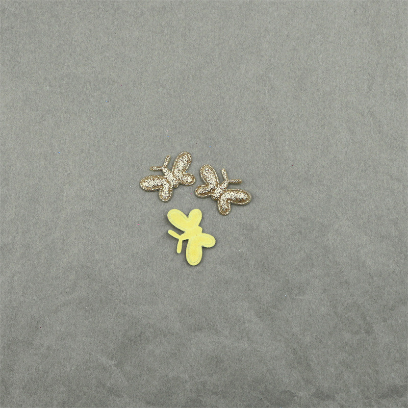 Mariposas Brillantes de Colores con Purpurina - Componentes para Fabricación de Accesorios de Pelo, Juguetes y Manualidades - Proveedor Mayorista