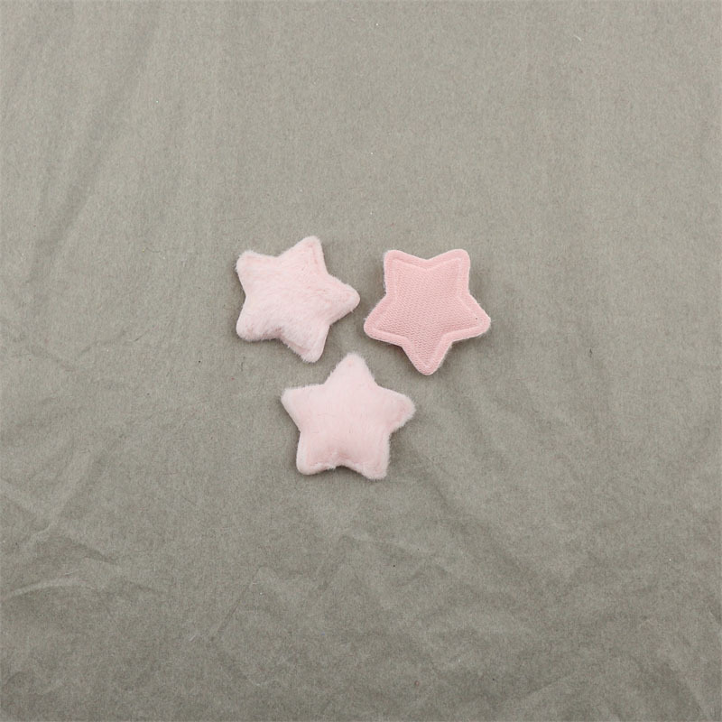 Estrellas de Piel Sintética de 2.8cm - Componentes para Fabricación de Accesorios de Pelo, Ropa de Muñecas y Manualidades - Proveedor Mayorista