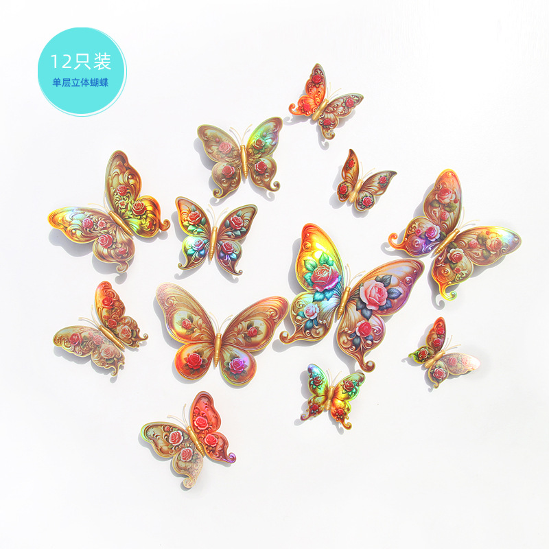 Mariposas Magnéticas 3D Ultra Realistas - Imán Fuerte para Nevera y Superficies Metálicas - Decoración Moderna para Hogar y Oficina - Ideal para Vendedores de Amazon y Mayoreo