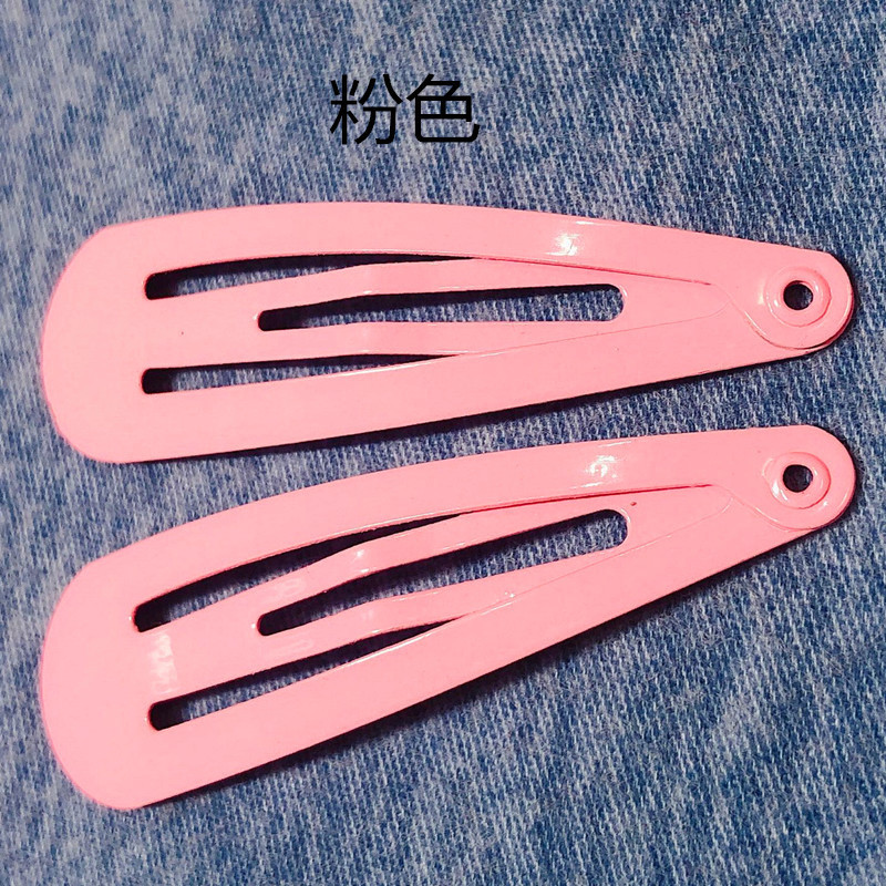 Lata de 12 Broches BB Macaron de 5CM - Pinzas en Forma de Lágrima con Esmalte Premium