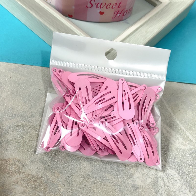 Lote de 100 Broches BB Ecológicos de 3CM - Pinzas en Forma de Lágrima con Esmalte No Tóxico 