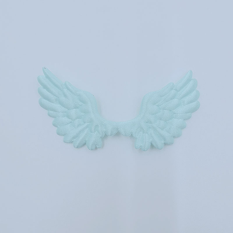 Alas de Ángel de Satén con Estampado por Ultrasonido - Componentes para Decoración de Pasteles, Fabricación de Accesorios, Ropa y Juguetes - Proveedor Mayorista 
