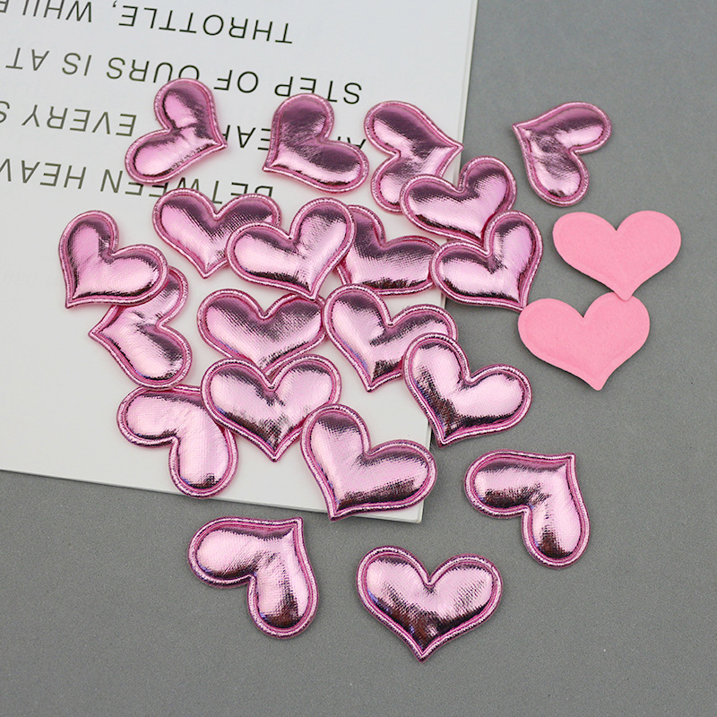 Corazones, Estrellas y Coronas Brillantes con Estampado - Kit de Componentes para Fabricación de Accesorios Infantiles - Proveedor Mayorista 