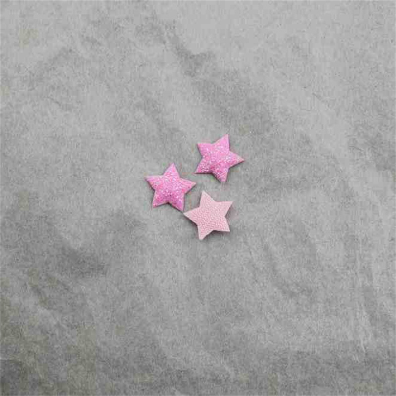 Estrellas Brillantes de 1.3cm con Estampado - Componentes para Fabricación de Accesorios de Pelo, Ropa de Muñecas y Manualidades - Proveedor Mayorista