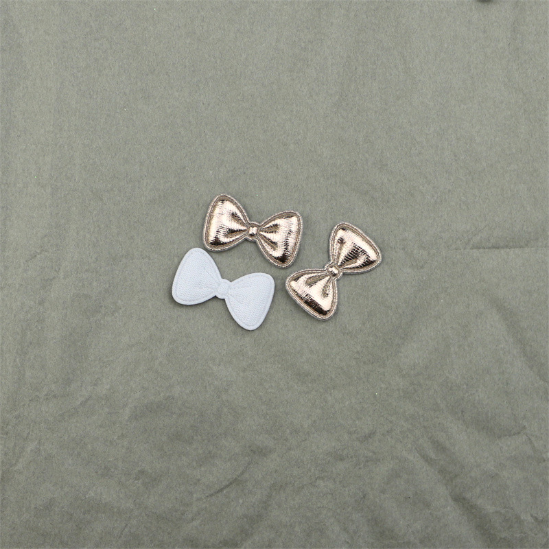 Moños de Tela Dorada de 3cm - Componentes para Decoración de Pasteles, Accesorios de Pelo y Manualidades - Proveedor Mayorista