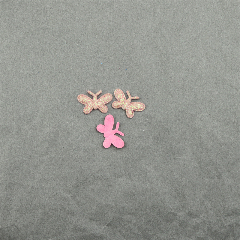 Mariposas Brillantes de Colores con Purpurina - Componentes para Fabricación de Accesorios de Pelo, Juguetes y Manualidades - Proveedor Mayorista