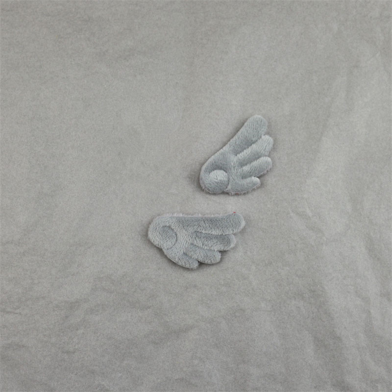 Alas de Ángel de Felpa Doble Cara de 4cm - Componentes para Fabricación de Accesorios de Pelo, Ropa y Manualidades - Proveedor Mayorista