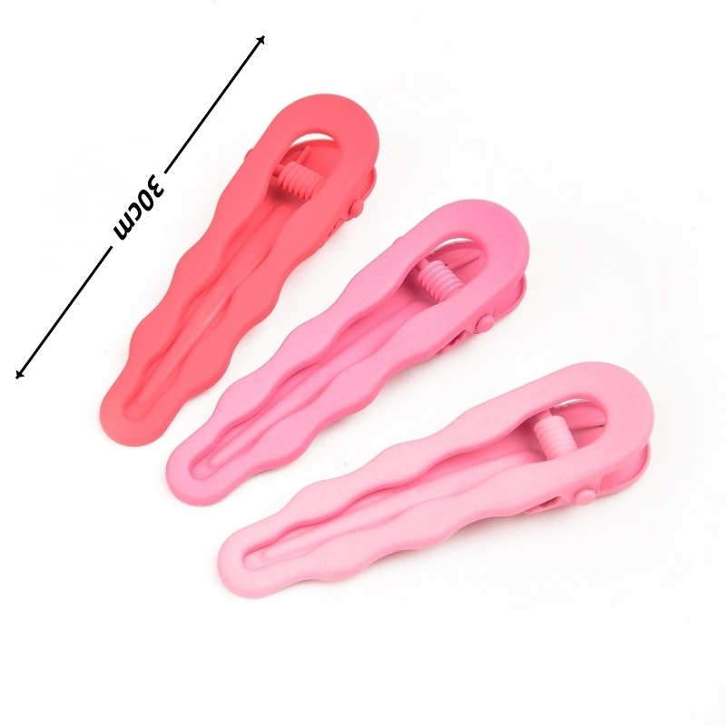 Pinzas de Pato en Colores Pastel - Broches Laterales con Acabado en Esmalte 