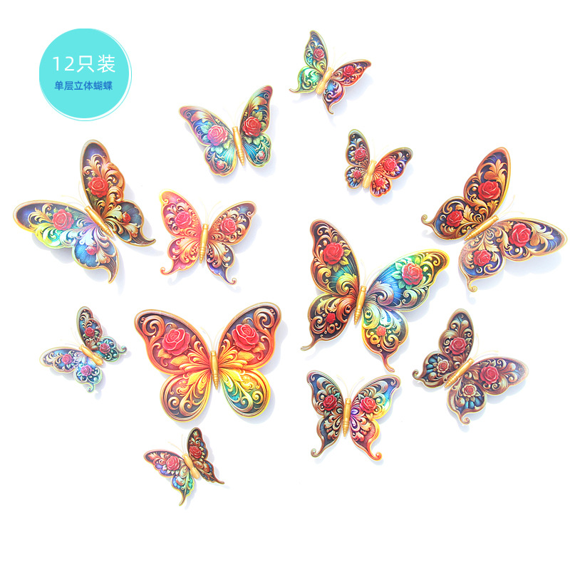 Mariposas Magnéticas 3D Ultra Realistas - Imán Fuerte para Nevera y Superficies Metálicas - Decoración Moderna para Hogar y Oficina - Ideal para Vendedores de Amazon y Mayoreo