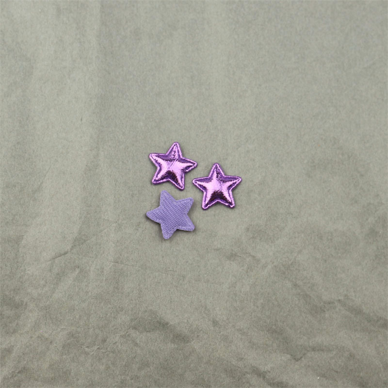 Estrellas de Tela Dorada de 1.8cm - Componentes para Decoración de Pasteles, Accesorios de Pelo y Manualidades - Proveedor Mayorista