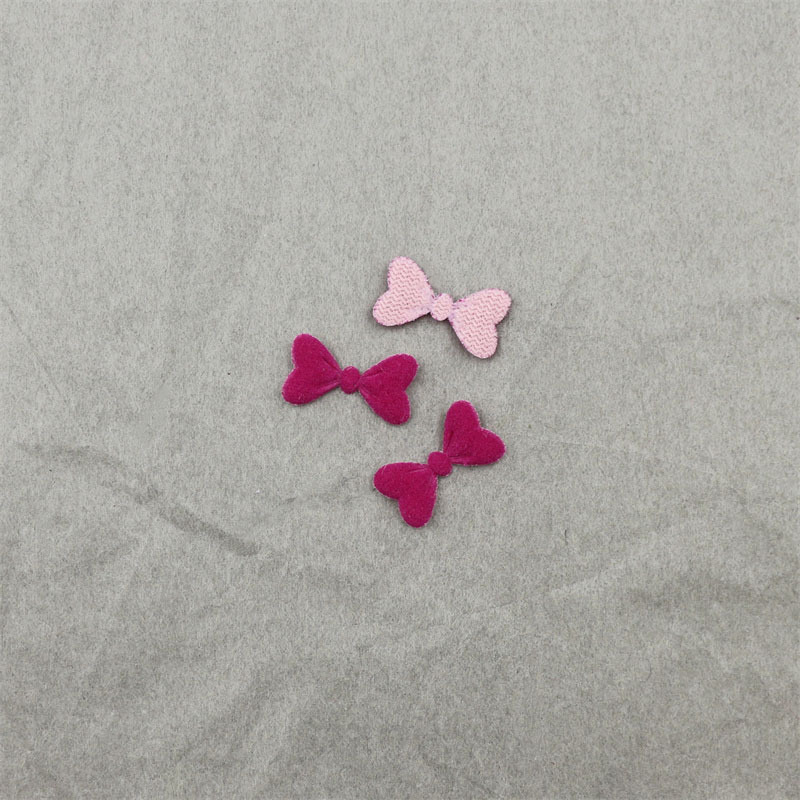 Moños de Tela Aterciopelada de 1.5cm - Componentes de Precisión para Fabricación de Accesorios de Pelo, Ropa, Calzado y Manualidades - Proveedor Mayorista 